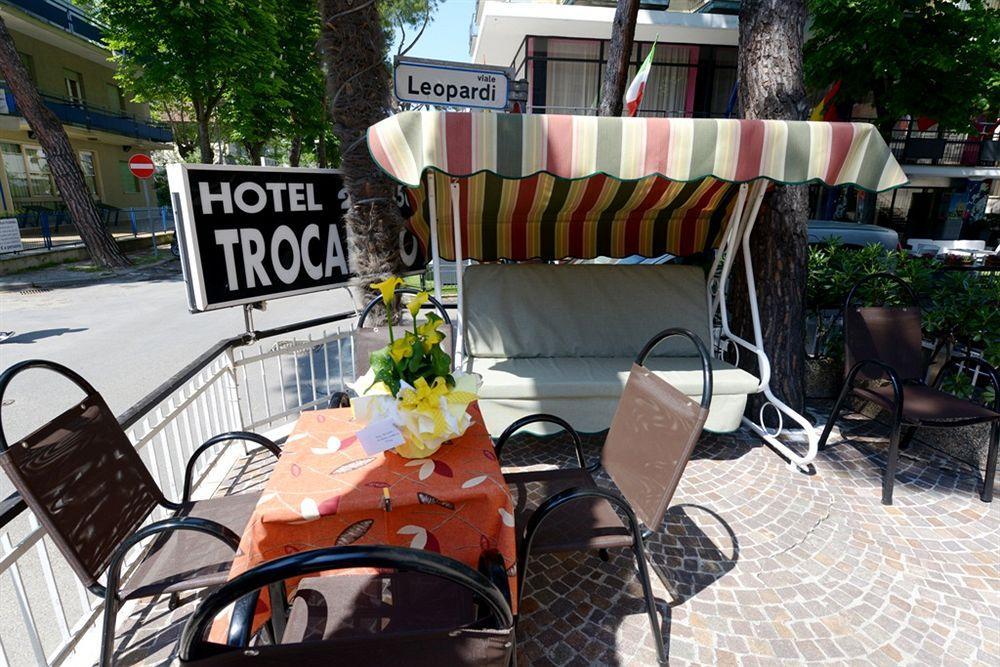 Hotel Trocadero Riccione Esterno foto